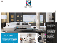 Tablet Screenshot of progettazioneinternicolombo.com